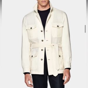 Off white Safari Suit Supply Jacket